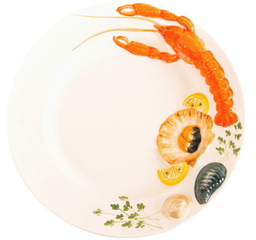 Lobster Round Plate 30X30 cm